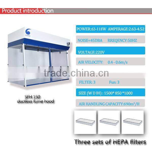 SFH 150 ductless laboratory fume cupboards