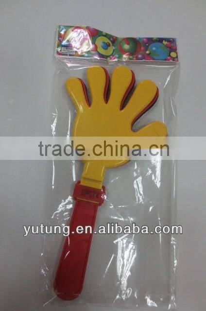 plastic hand clap cheering tool toy