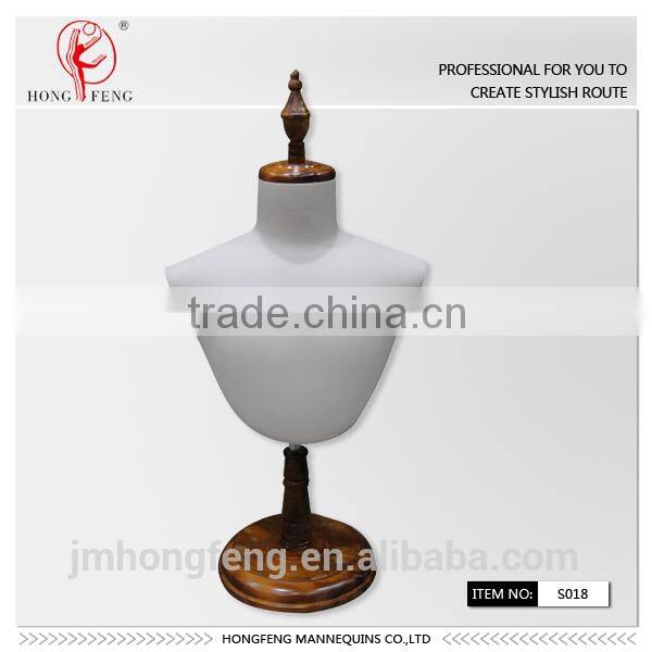2015 hongfeng fabric dress neck mannequins
