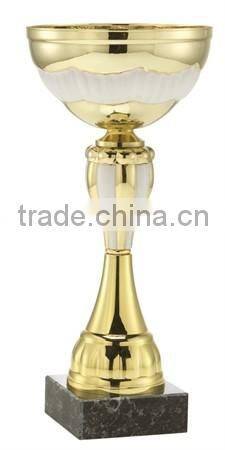 10-31 YIWU EV Metal Wholesale Sports EUROPE design Trophy Cup Marble Base