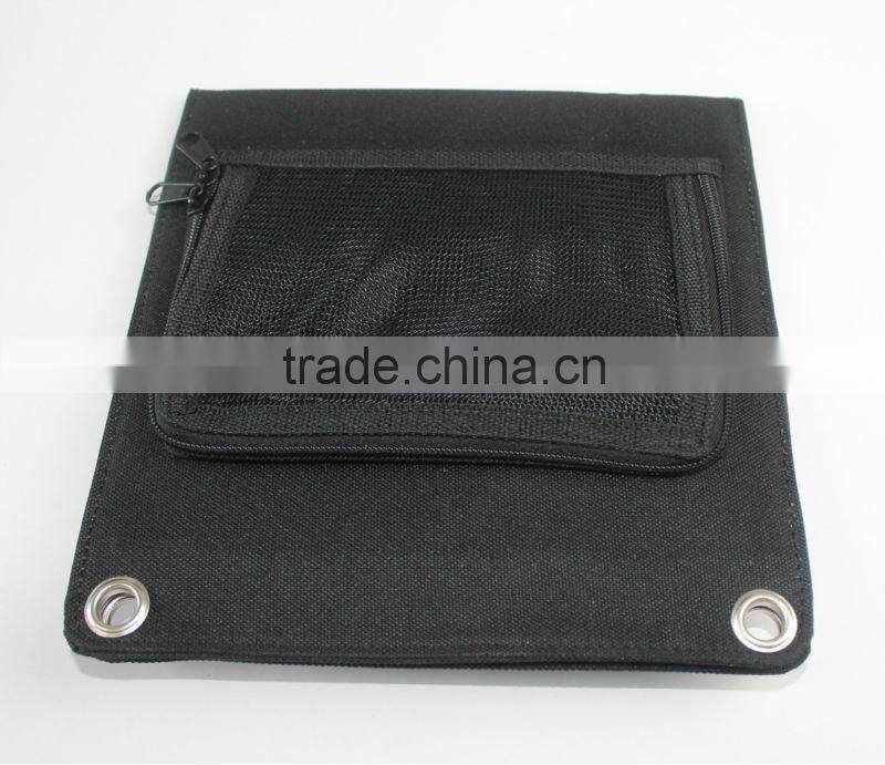portable solar power bank charger foldable solar bag