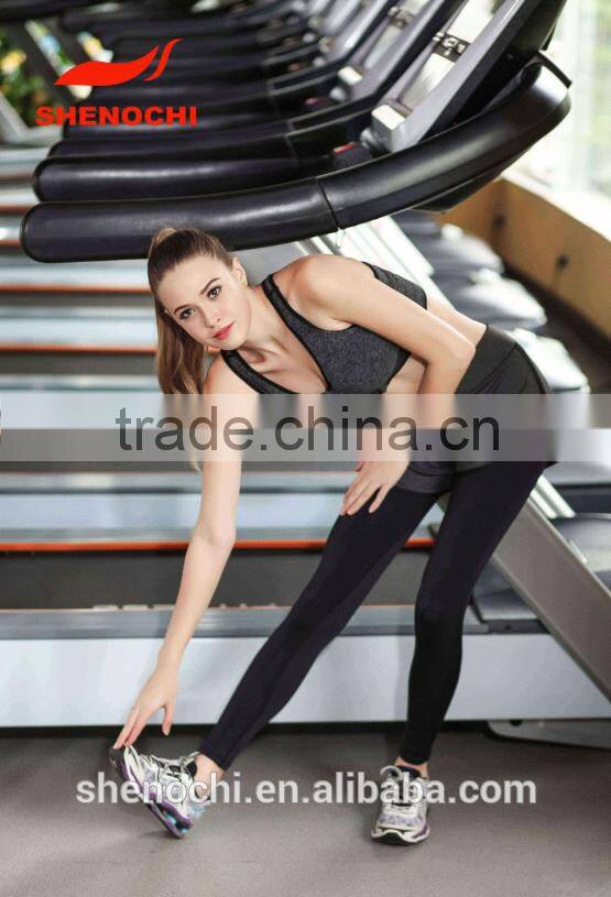 OEM manufacture woman gym wear leggings fitness sport bra