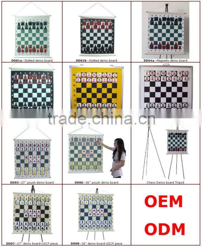 MAGNETIC CHESS DEMO BOARD