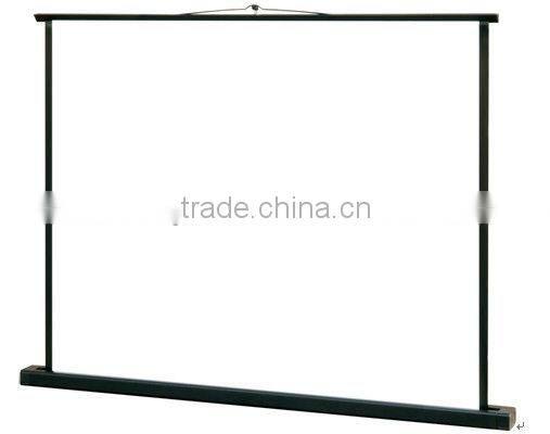 80" Matt White Floor Standing Projection Screen (4:3/16:9)
