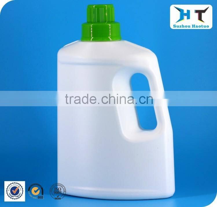 2L New shape hdpe liquid Laundry detergent bottles wholesale