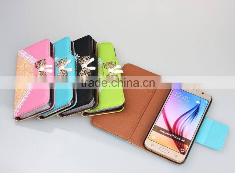 Fashion Flip case by Pu leather for iphone 6, 6 plus