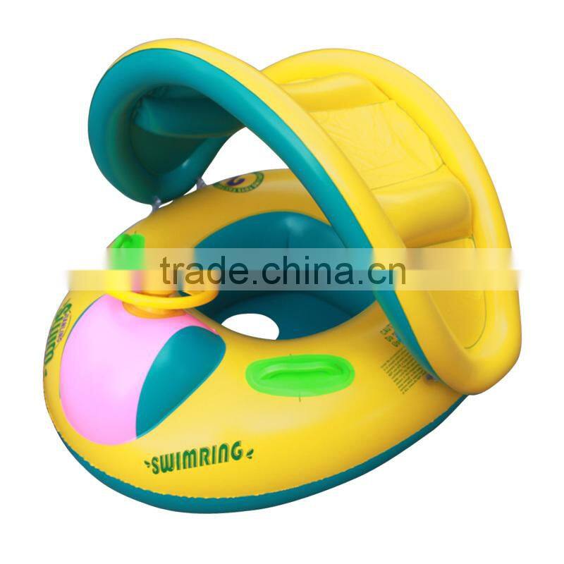 pvc baby boat/inflatable baby cartoon boat/pvc cartoon boat