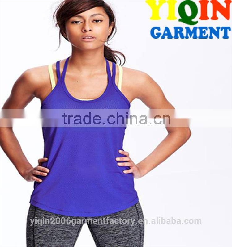 GYM Women's Mesh Halter Tanks