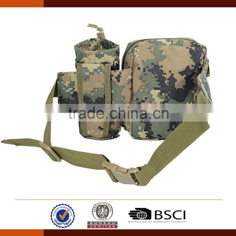 Tactical Waist Bags Fanny Pack with Water Bottle Pouch