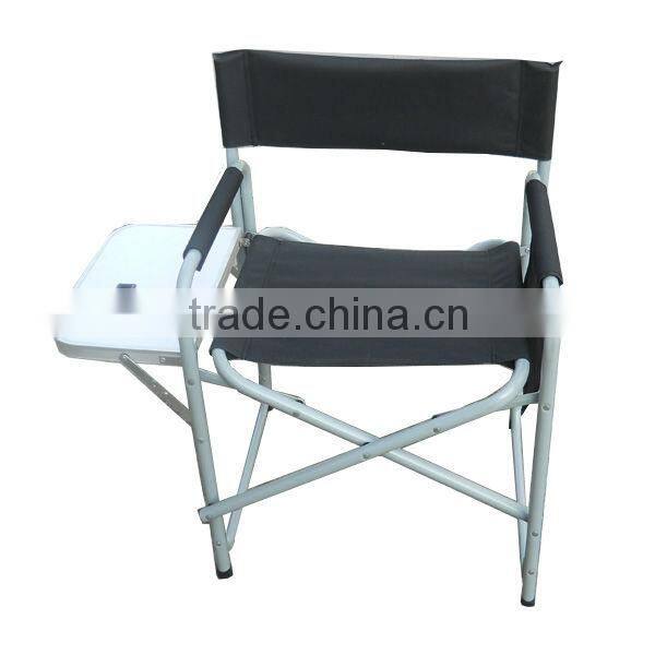 Canvas Folding Director Chair With Side Table Use Alumimun/ Metal Tube