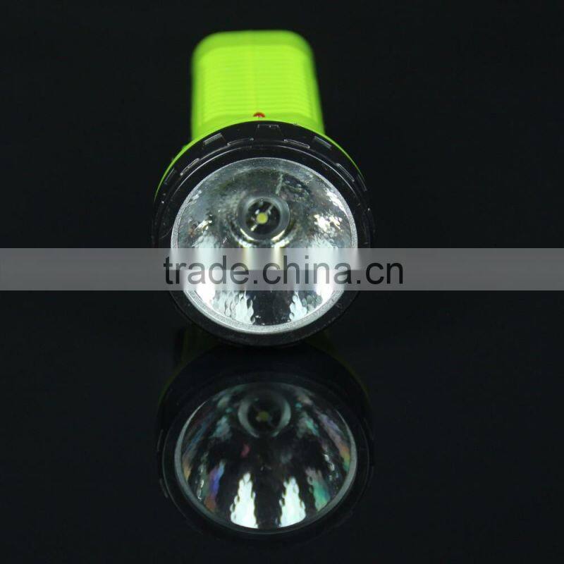 2016 Led Torch Flashlight Electronic Plastic Flashlight Powerful