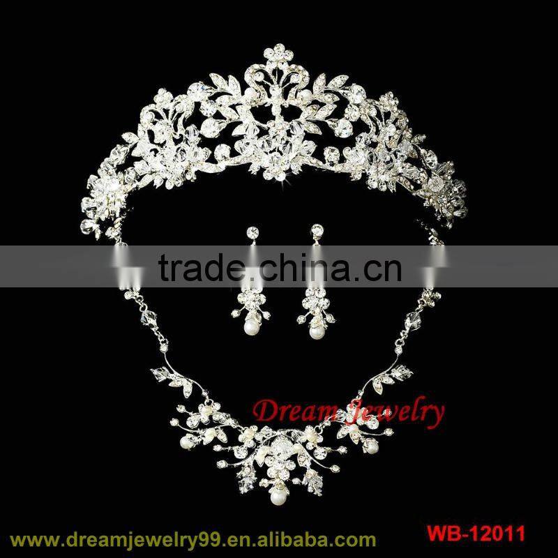 fashion wedding necklace set