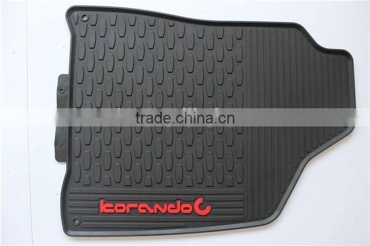 Dedicated car floor mat original size for Ssangyong Korando car mat