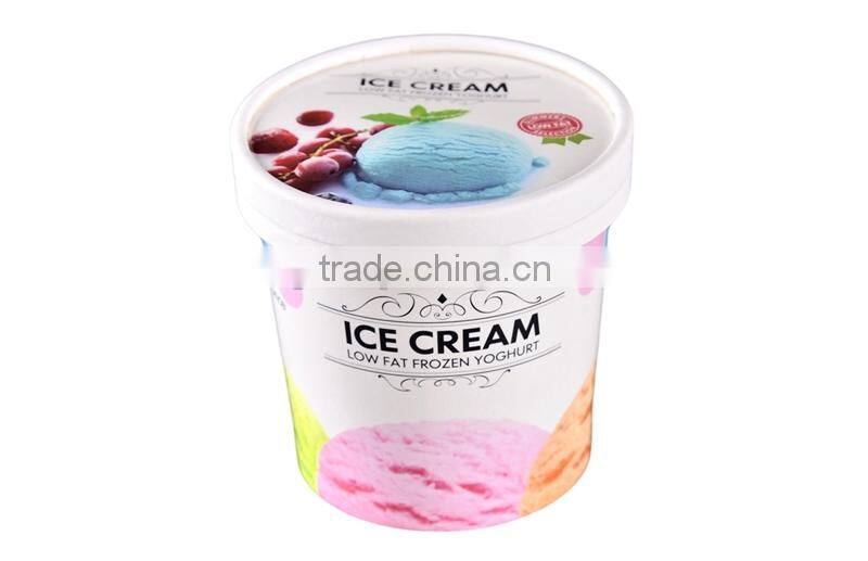 Lovely colorful printing ice cream waterproof box