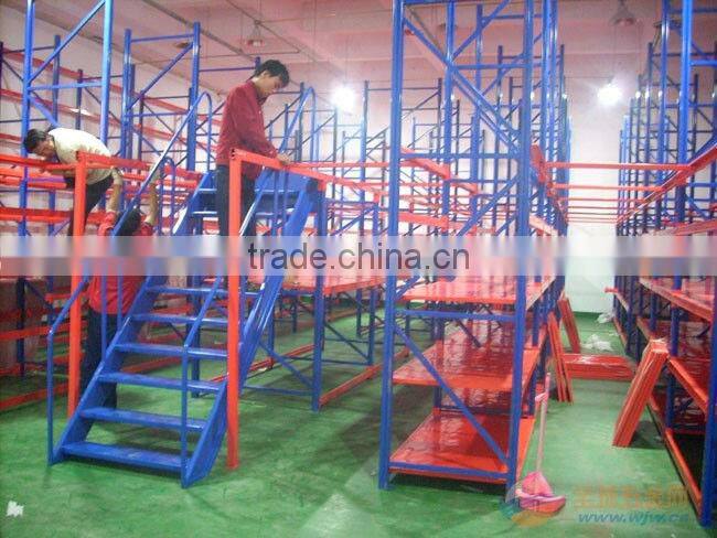 Warehouse Raised Storage Area Steel structure garret High Space Utilization Steel Structure Garret