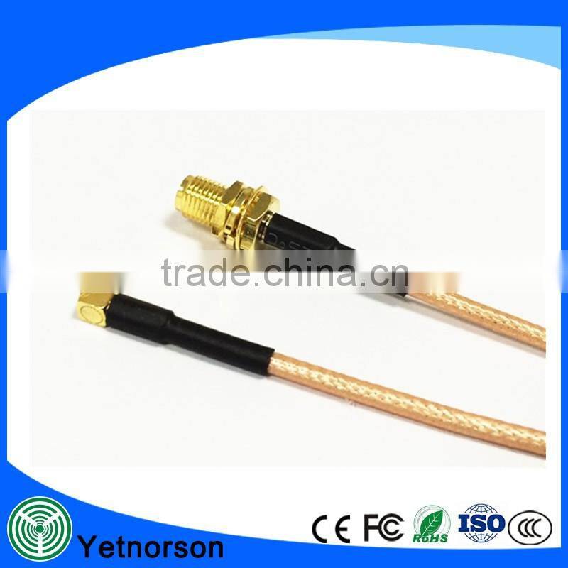 SMA to MMCX adapter RF jumper cable RF coaxial cable with RG316 cable and SMA connector