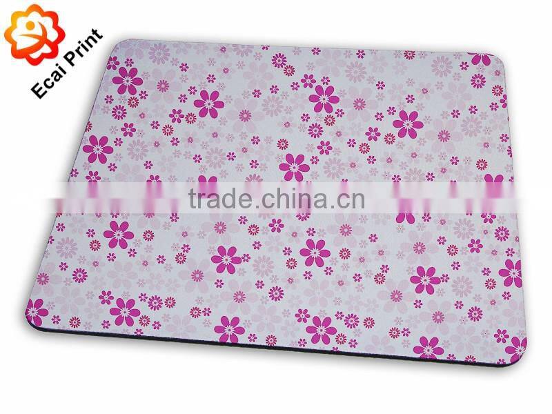 small new model heat transfer custom made gaming mouse pad