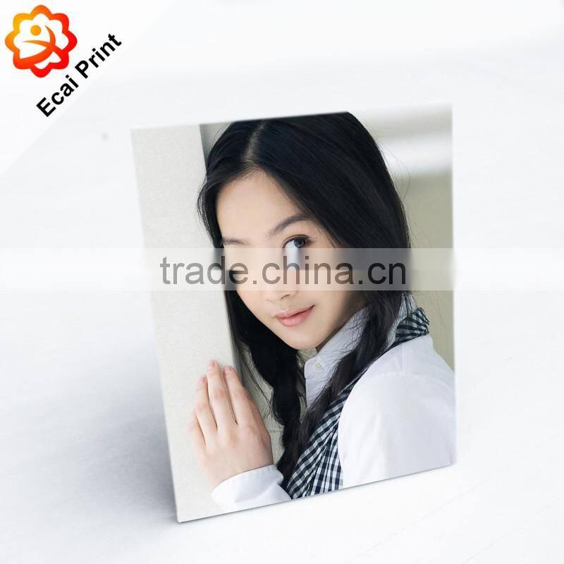 Fashion cheap printed wooden photo frame with photos