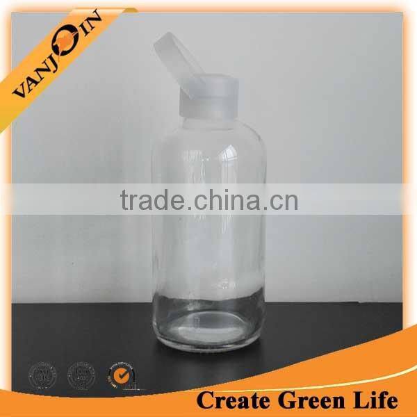0.5L Water Glass Bottle With Screw Cap