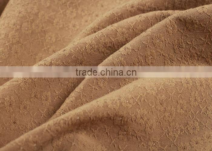 100% Cheap ShaoXing 75D spandex polyester jacquard cotton fabric textile