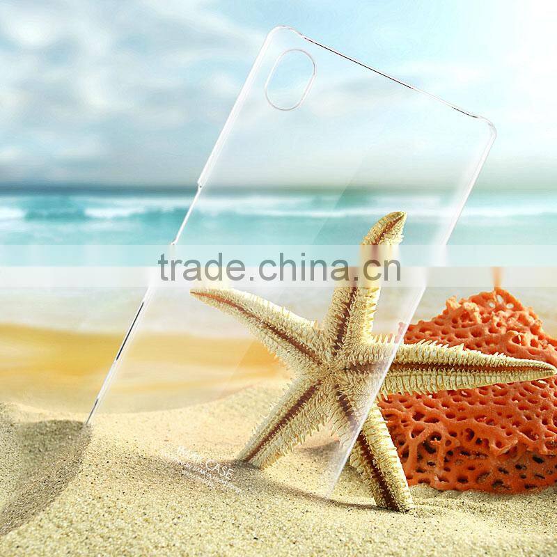 Clear transparent anti scratch case For Sony xperia z5