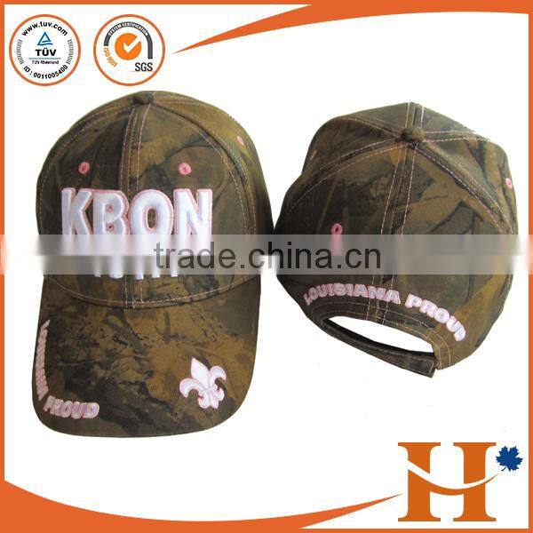 Factory price! high quality embroider washed baseball cap
