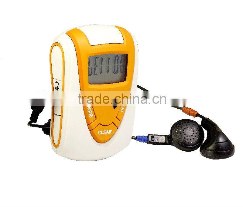 2014 top sale professional Double Power 898 precise pedometer