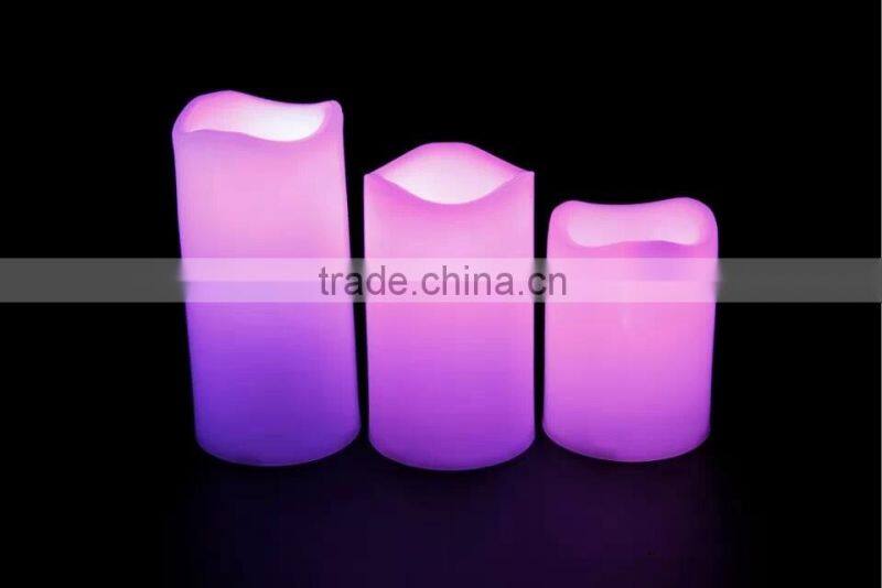 simulated led candle with moving flame