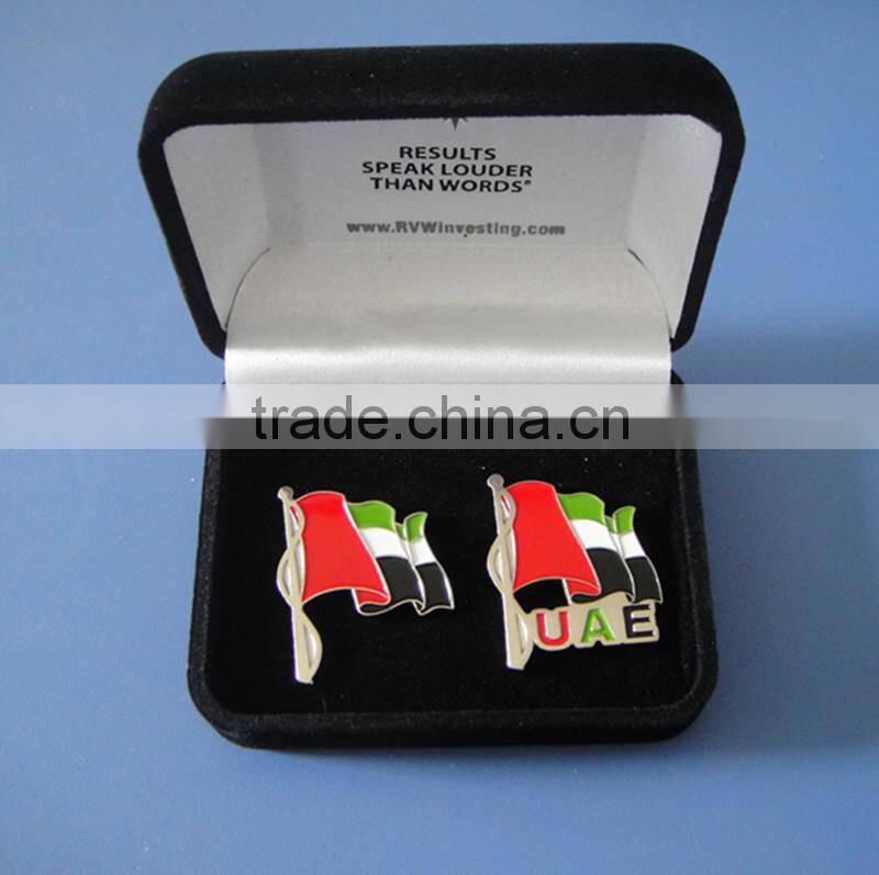 Hot selling UAE number series brass emblem/badges with magnet