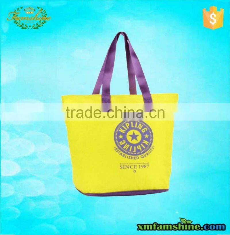 promotional customized tote oxford shopping bag