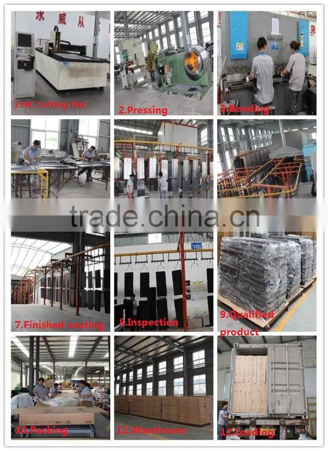 Reading room non-door 5 shelf metal file bookcase