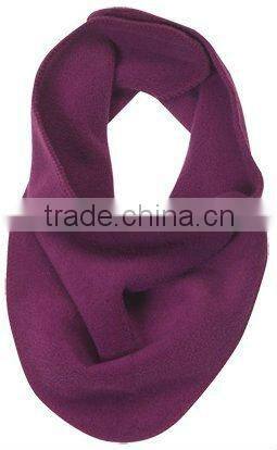 High Quality fashionable red Polar Fleece headband With Customer Logo