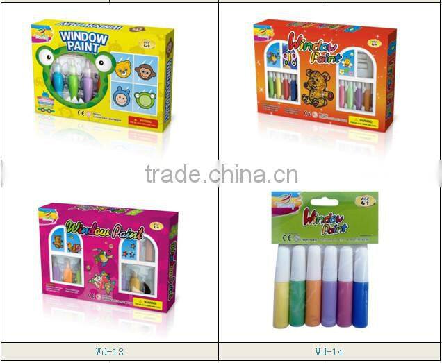 Funny paint, for kids, non-toxic,high quality, Window paint, Wd-14