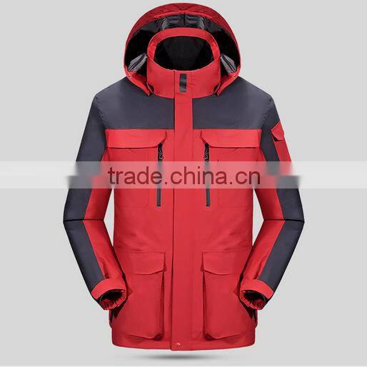 custom men fashion outdoor jackets 2016