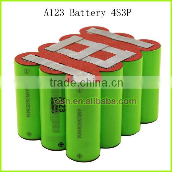 High Power 12V 6.9Ah lithium starter battery