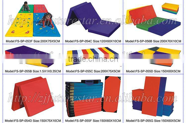 FS-SP-053E PU and EPE kids jumping mat with alphabet