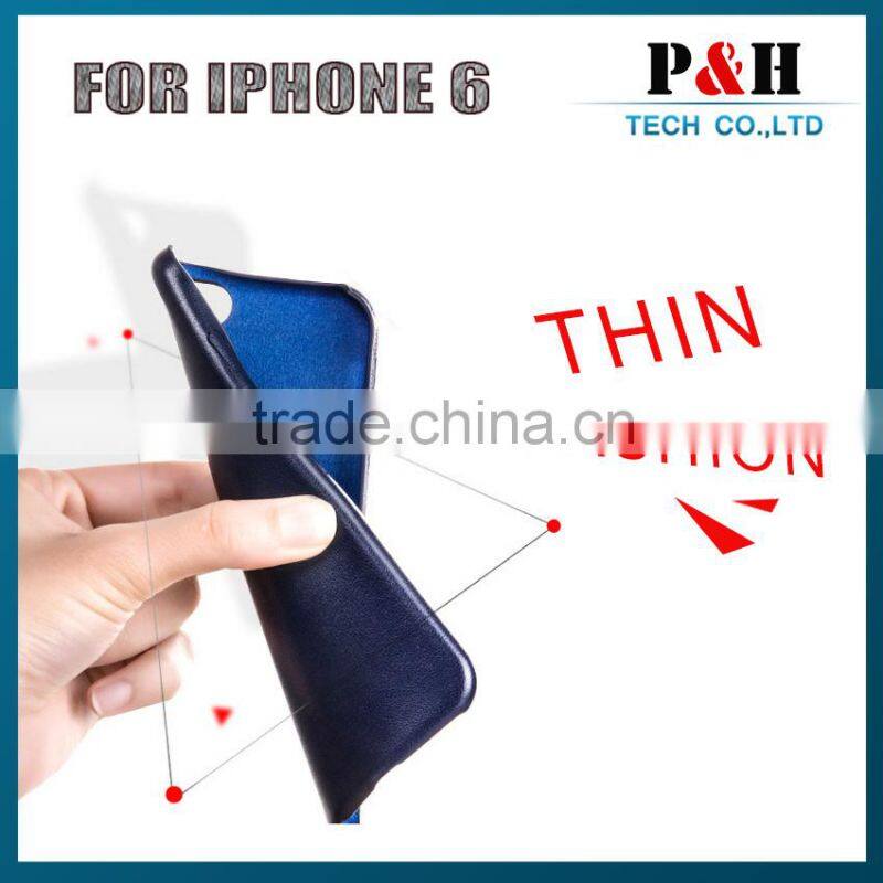 2015 new for apple iphone 6 pu leather case 4.7" 5.5" cover soft for iphone 6 back cover