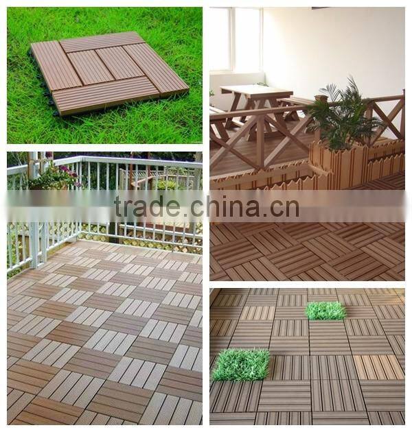 Environmental friendly Top Quality DIY wpc commercial kitchen floor tiles