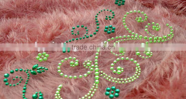 Custom Acrylic Rhinestone Sticker, Wholesale Mobile Phone Sticker