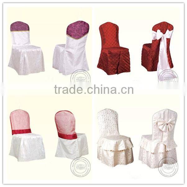Spandex chair cover for hotel wedding banquet used banquet chair covers