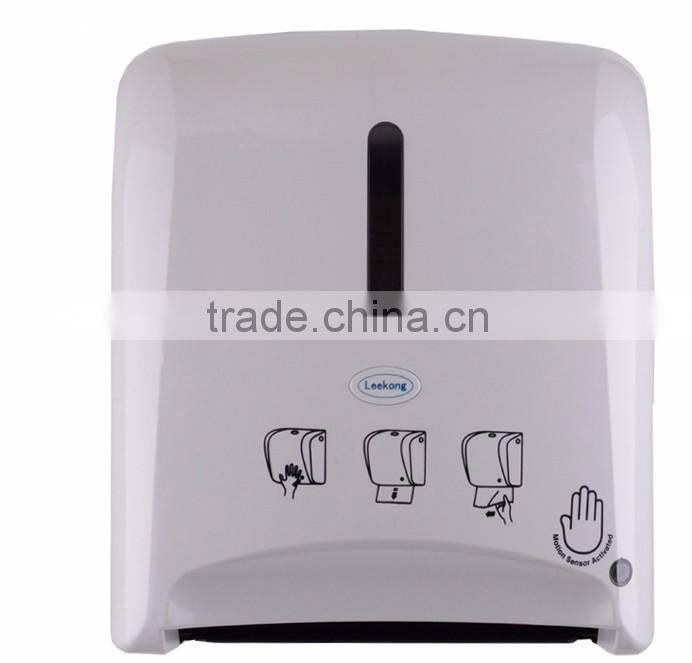 Automatic sensor cut paper dispenser toilet jumbo roll paper holder