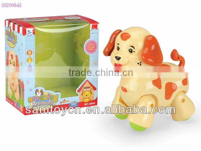Walking cartoon elephant music dancing light toy for kids