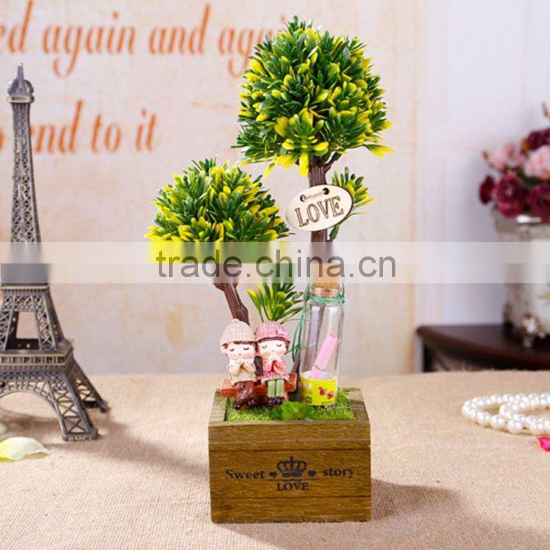Factory Price latest gift items mini zen garden toy gift , salt and pepper shaker wedding gift set