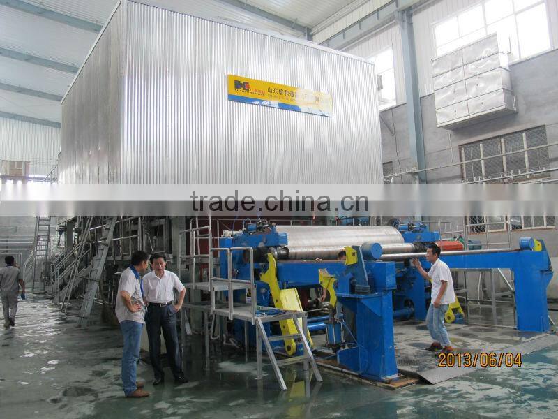 New Condition and Engineers Available 3500/200Toilet Paper Machine for Jumbo paper production line