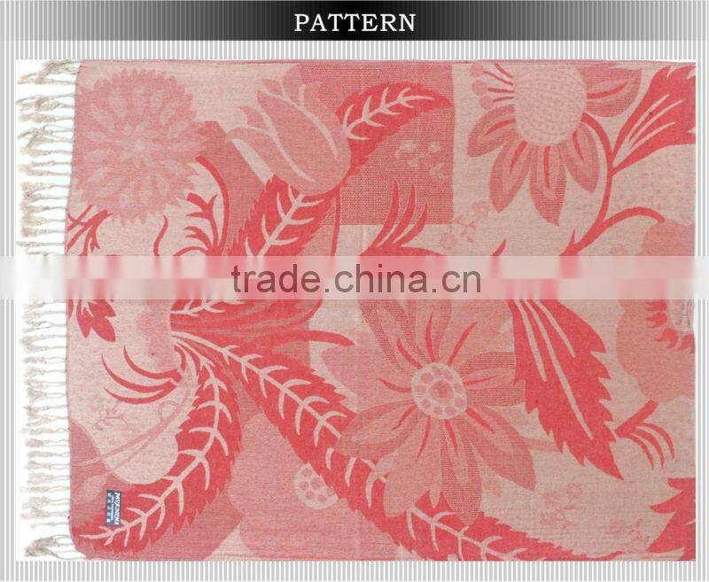 fashion ladies pashmina jacquard shawl