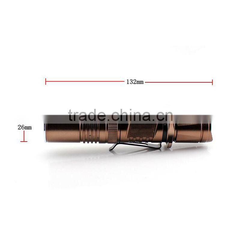Aluminum Strong bright tactical T6 led flashlight