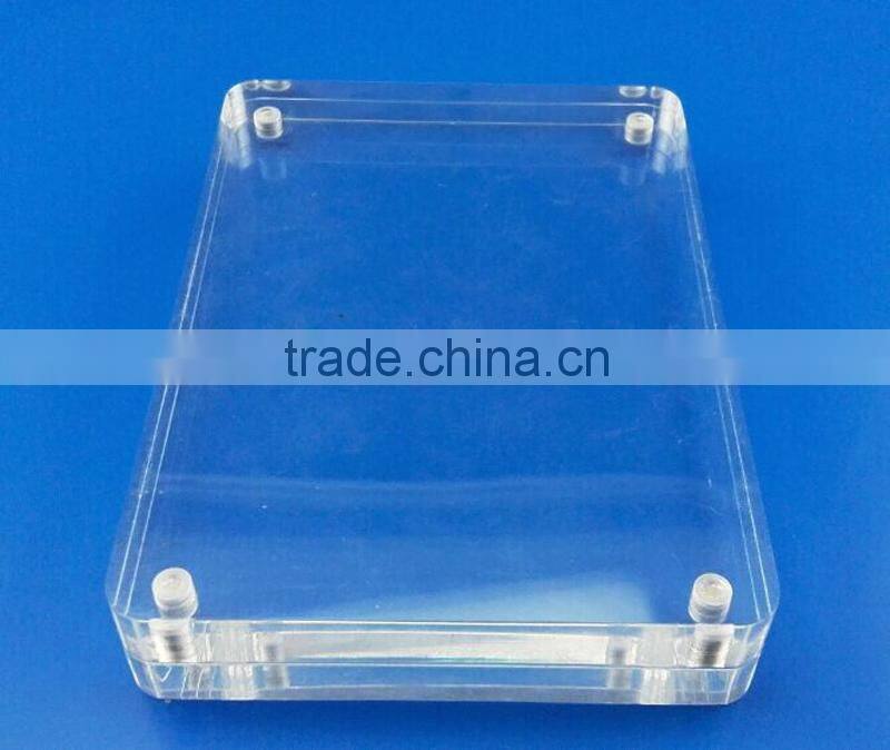 4 sided acrylic magnetic photo frame,ISO Factory Product
