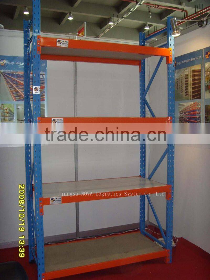 Medium Duty Racking/Shelving 200-800kg/level metal shelf longspan shlelving