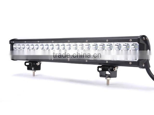 factory 12v led light bar 126W 20" led bar