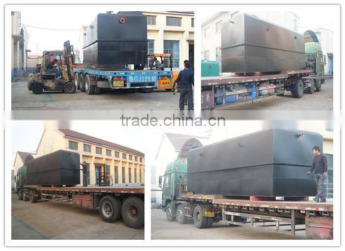 ISO9001 standard buried type waste water treatment machine